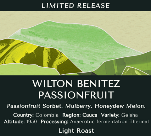Wilton Benitez - Gesha Passionfruit  - Colombia (Limited Release)