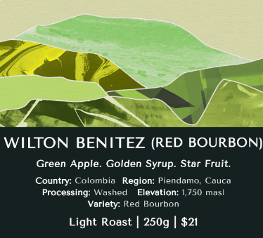 Wilton Benitez (Red Bourbon) - Colombia