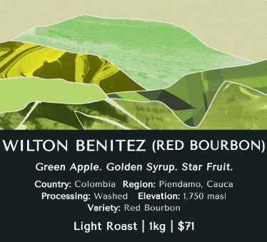 Wilton Benitez (Red Bourbon) - Colombia