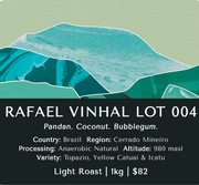 Rafael Vinhal Lot 004 (Anaerobic Natural) - Brazil