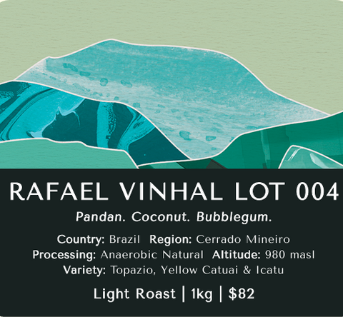 Rafael Vinhal Lot 004 (Anaerobic Natural) - Brazil