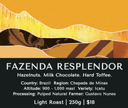 Fazenda Resplendor (Pulped Natural) - Brazil