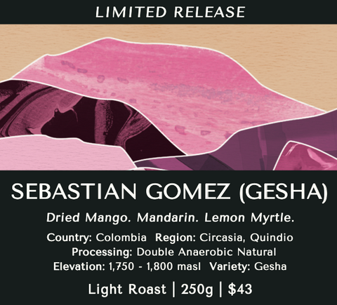Sebastian Gomez (Gesha) - Colombia (Limited Release)