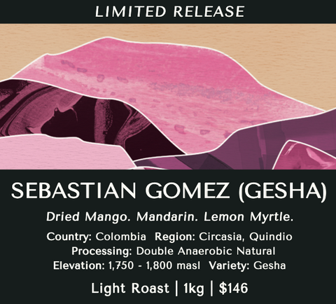 Sebastian Gomez (Gesha) - Colombia (Limited Release)