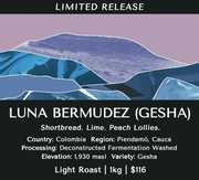 Luna Bermudez (Gesha) - Colombia (Limited Release)