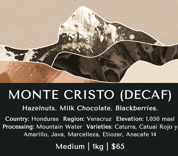 Monte Cristo (Decaf) - Honduras